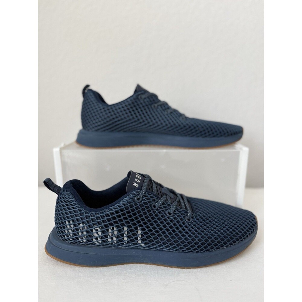 NOBULL Mesh Runners Trainers Sneakers Unisex M 12 W 13.5 Gum Sole Lightweight